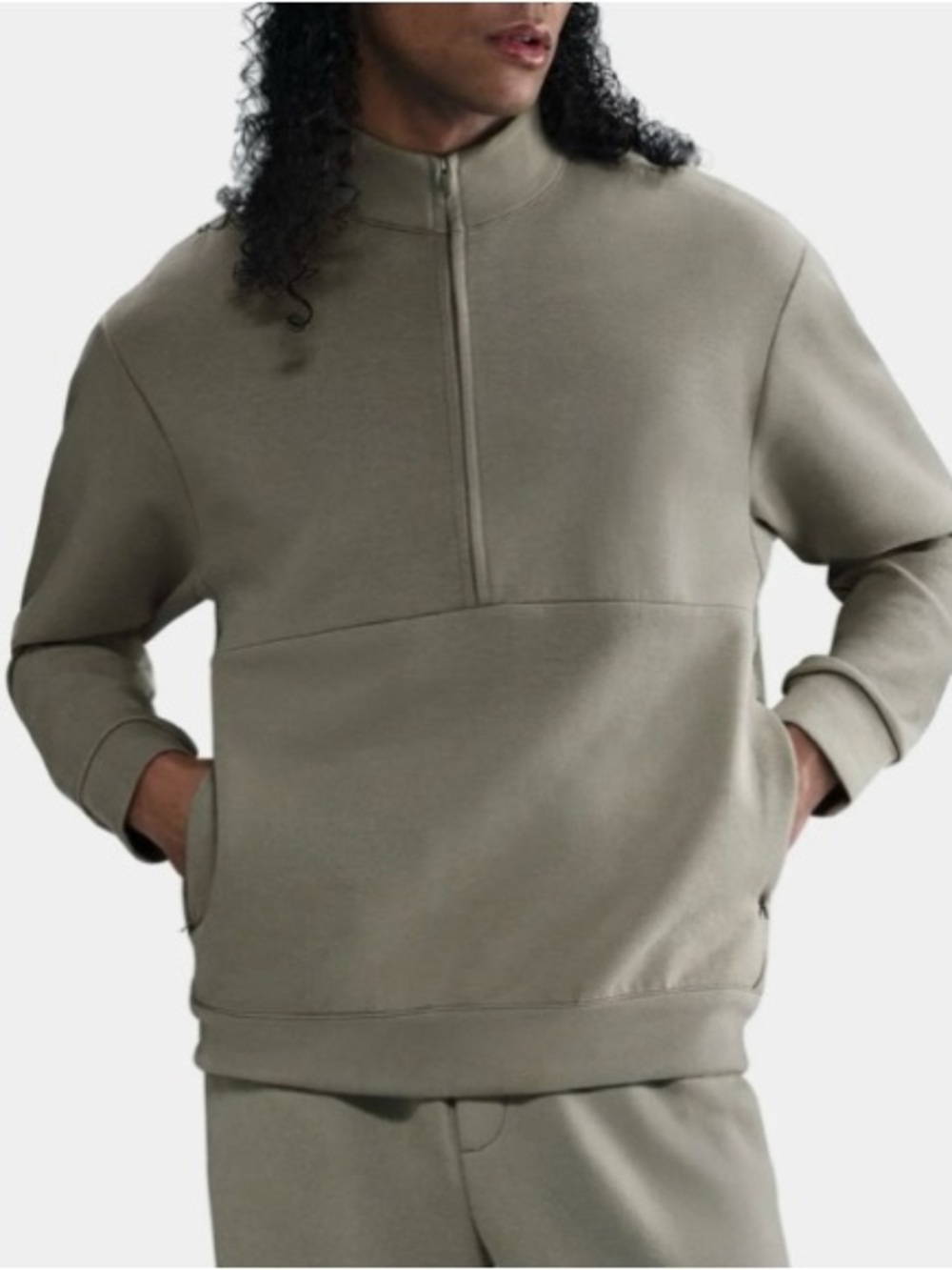 Nike 24.7 IMPOSSIBLY SOFT DRI FIT HALF ZIP JACKET new